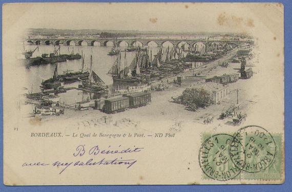 Franse Zegels Op Postkaart, Ontwaard Met Treinstempel ARLON-BRUXELLES 1 Op 21/05/1900 - Transit Offices