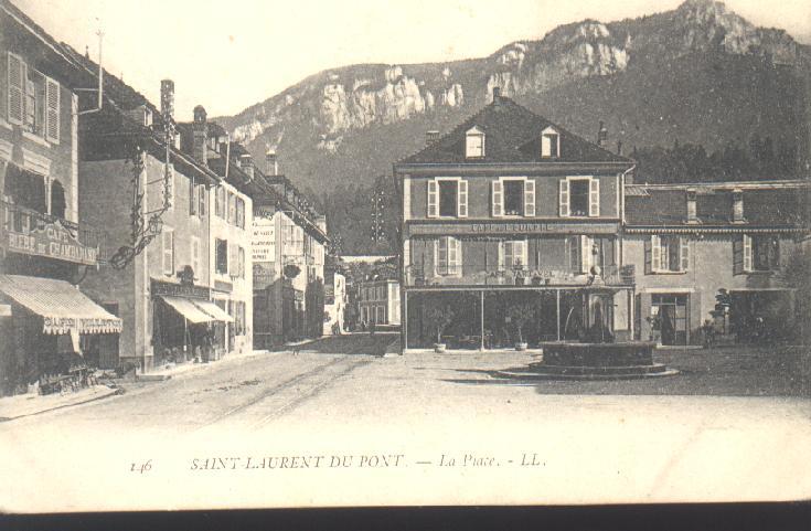 SAINT LAURENT DU PONT La Place - Saint-Laurent-du-Pont