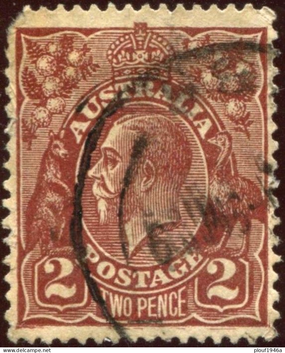Pays :  46 (Australie : Confédération)      Yvert Et Tellier N° :   53 (A) (o) - Used Stamps
