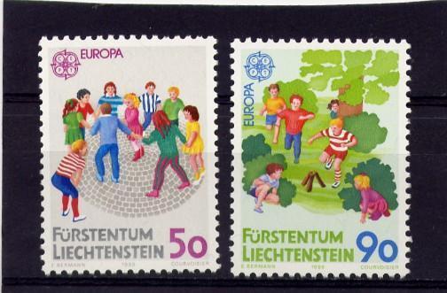 Cept 1989 Liechtenstein Yvertnr 901-02 *** MNH - 1989