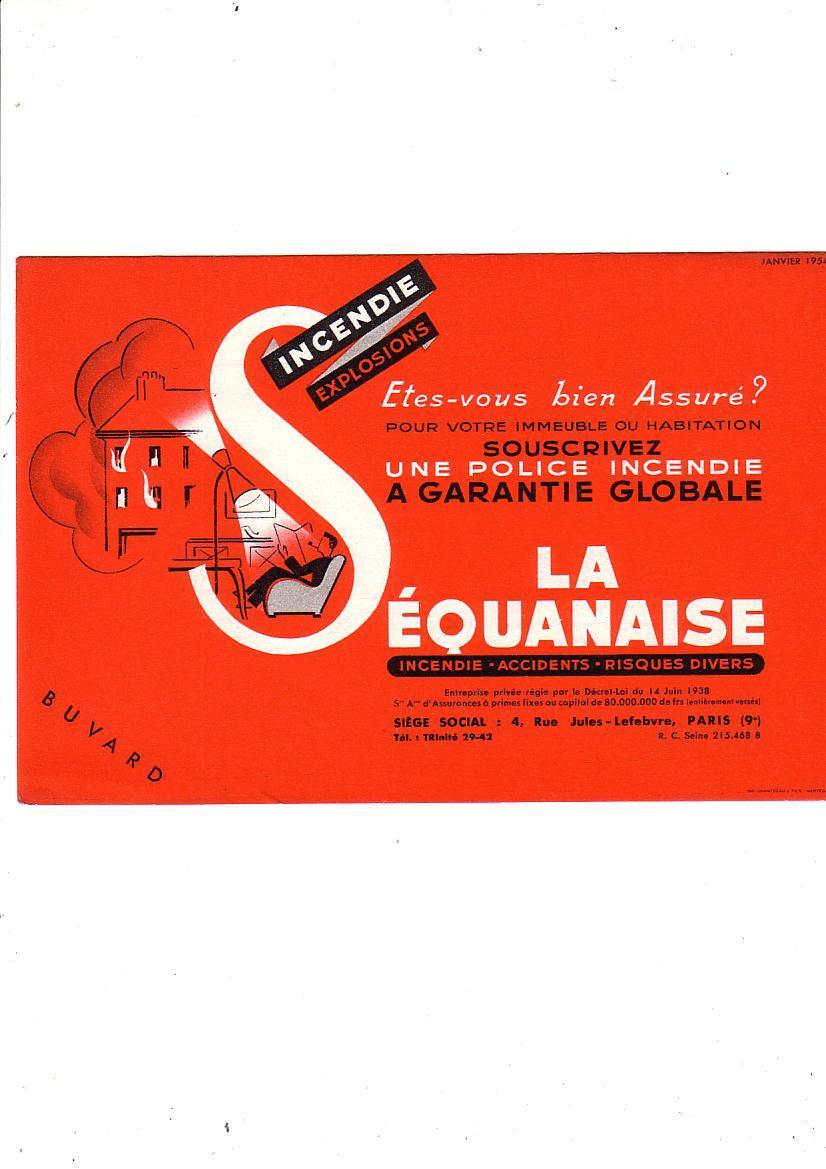 Buvard LA SEQUANAISE - Banque & Assurance