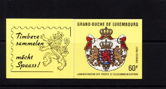 Luxembourg 1989 - Yv.Carnet 1175 Neuf** - Libretti