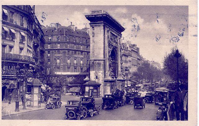 PARIS - Porte Saint-Denis - Boulevard Bonne-Nouvelle - District 02