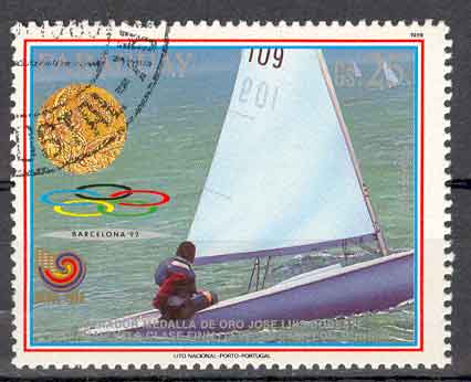 Paraguay. Jeux Olympiques Barcelone 1992. - Voile