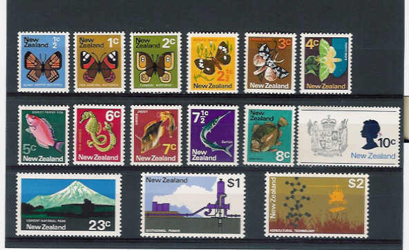 Nieuw-Zeeland 1970 - Yv. 508/21 Postfris/MNH - Unused Stamps