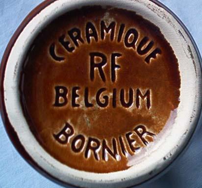 CERAMIQUE BORNIER - RF BELGIUM - Pichet - Pitcher CR26 - Other & Unclassified
