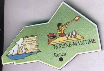 MAGNET N° 76 SEINE MARITIME - Magnets