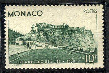 MONACO, 10 FRANCS - STADE LOUIS II - VF MNH **! - Andere & Zonder Classificatie