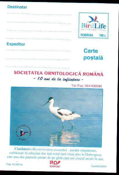 Romania 3 PC WWF Protect Birds Of Romania. - Other & Unclassified