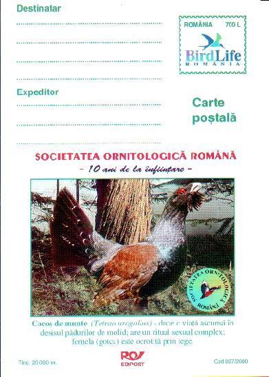 Romania 3 PC WWF Protect Birds Of Romania. - Other & Unclassified