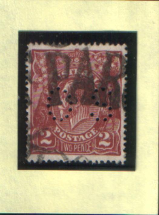 Michel No. 64 A - OS Stamp - Service