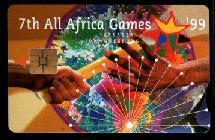 RSA Used Telephonecard "7th All Africa Ganes 1999" Code Tnce - Afrique Du Sud