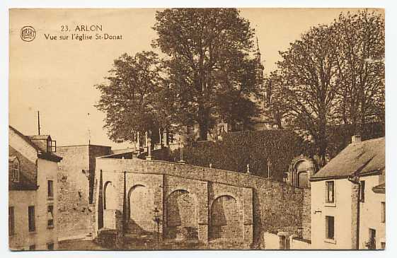 Arlon - Vue Sur L'église St-Donat - Arlon