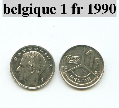 Piéce De Belgique 1 Fr 1990 - Unclassified
