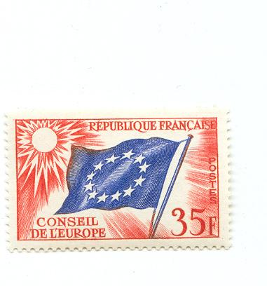 Timbre Du Conseil De L´europe  1958-59  35fr N° 20 - Neufs