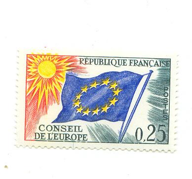 Timbre Du Conseil De L´europe  1963-71  0,25 C - Nuevos