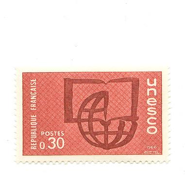 Timbre De L´unesco  1966  0,30 C - Ungebraucht