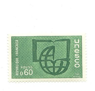 Timbre De L´unesco  1966  0,60 C - Nuevos