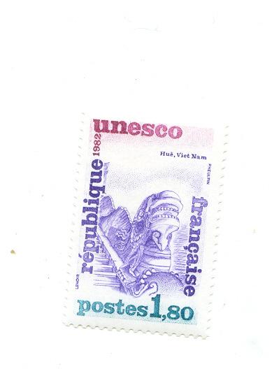 Timbre De L´unesco 1980 1,80 Fr  N° 71 - Neufs