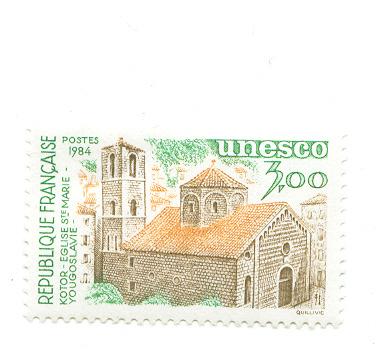 Timbre D´unesco 1984 3,00 Fr  N° 81 - Nuevos