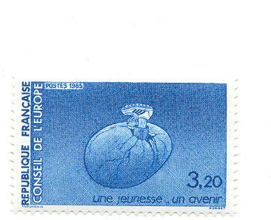 Timbre Du Conseil De L´europe 1985 3,20 Fr  N° 87 - Neufs