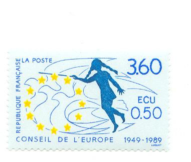 Timbre Du Conseil De L´europe  1989 3,60 Fr  N° 101 - Ungebraucht