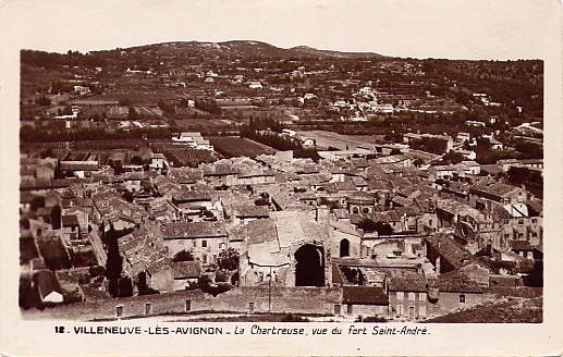 VILLENEUVE LES AVIGNON - La Chartreuse, Vue Du Fort Saint-André - Villeneuve-lès-Avignon