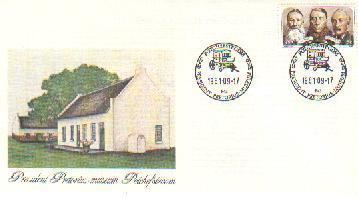 RSA 1981 Enveloppe Pres. Pretorius Museum Mint # 1453 - Museums