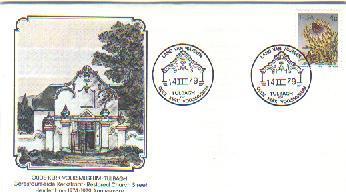 RSA 1979 Enveloppe Old Church Tulbagh Mint # 1434 - Christianity