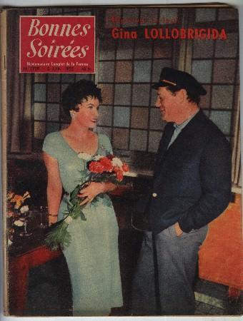 BONNES SOIREE N°1739 Du 05/05/1955 Interview De Gina LOLLOBRIGIDA - Kino