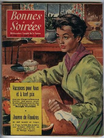 BONNES SOIREE N°1740 Du 12/06/1955 Interview De Paul MEURICE . - Cinéma