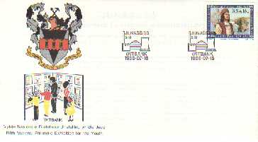 RSA 1988 Enveloppe Witbank Mint # 1540 - Philatelic Exhibitions