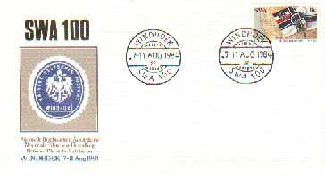 SWA 1984 Enveloppe Nat. Stamp Exh. Mint # 1562 - Philatelic Exhibitions