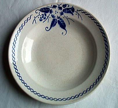 BOCH - VIEILLE ASSIETTE - OLD DISH - AS 155 - Boch (BEL)