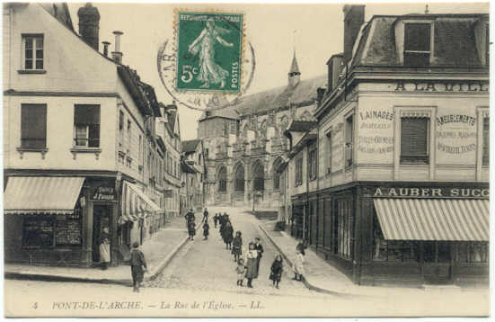 PONT DE L'ARCHE - La Rue De L'Eglise - Pont-de-l'Arche