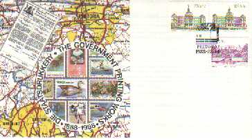 RSA 1988 Enveloppe Printing Woks Mint # 1541 - Brieven En Documenten