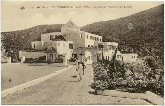 BLIDA - L´Hôtel Du Rocher Des Singes - Blida