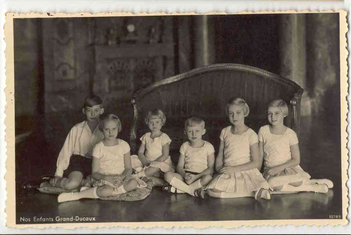 CPSM Nos Enfants Grand-Ducaux - Grossherzogliche Familie