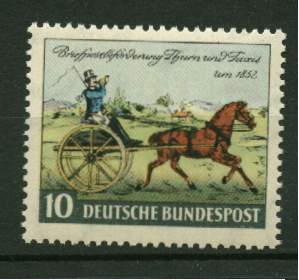 Allemagne . Fédérale ** N°  47 - "  Journée Du Timbre " - Unused Stamps