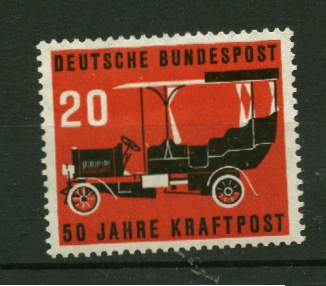 Allemagne . Fédérale ** N°  87 - " Poste Automobile" - Nuevos