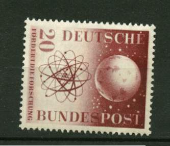 Allemagne . Fédérale ** N°  88  - "  Recherches Scientifiques" . - Unused Stamps