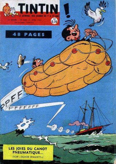 Magazine Tintin N°600 - 21 Avril 1960 - Le Journal Des Jeunes De 7 à 77 Ans - Tintin