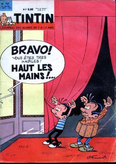 Magazine Tintin N°727 - 27 Septembre 1962 - Le Journal Des Jeunes De 7 à 77 Ans - Kuifje