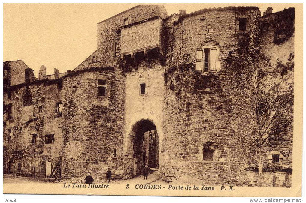 CORDES - Porte De La Jane - Cordes