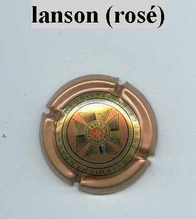 Capsule De Champagne Lanson (rosé) - Lanson