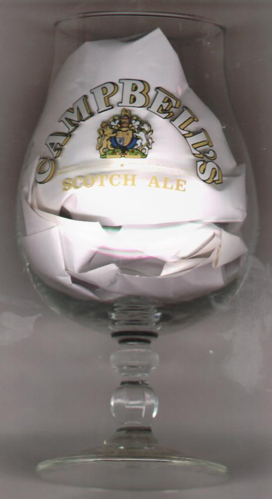 Verre  à Campbell´s Scotch Ale - Vasos