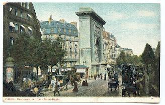 PARIS - Boulvevard Et Porte Saint Denis - Distrito: 03