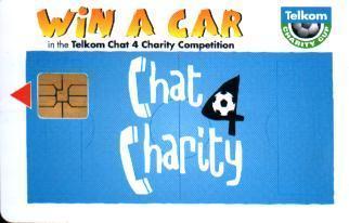RSA Used Telephonecard "Chat & Charity" Code Tncn - Südafrika