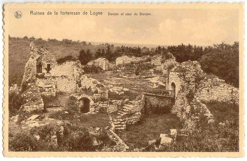 Lg29-18 - Ruines De La Forteresse De LOGNE (- Donjon Et Cour Du Donjon - Ferrières