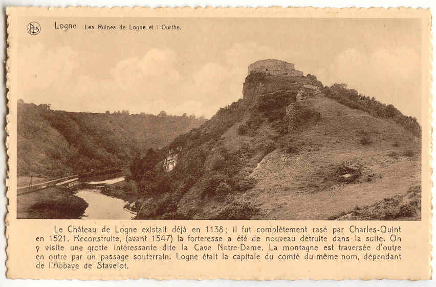 Lg29-29 - LOGNE - Les Ruines De Logne Et L´Ourthe - Ferrieres